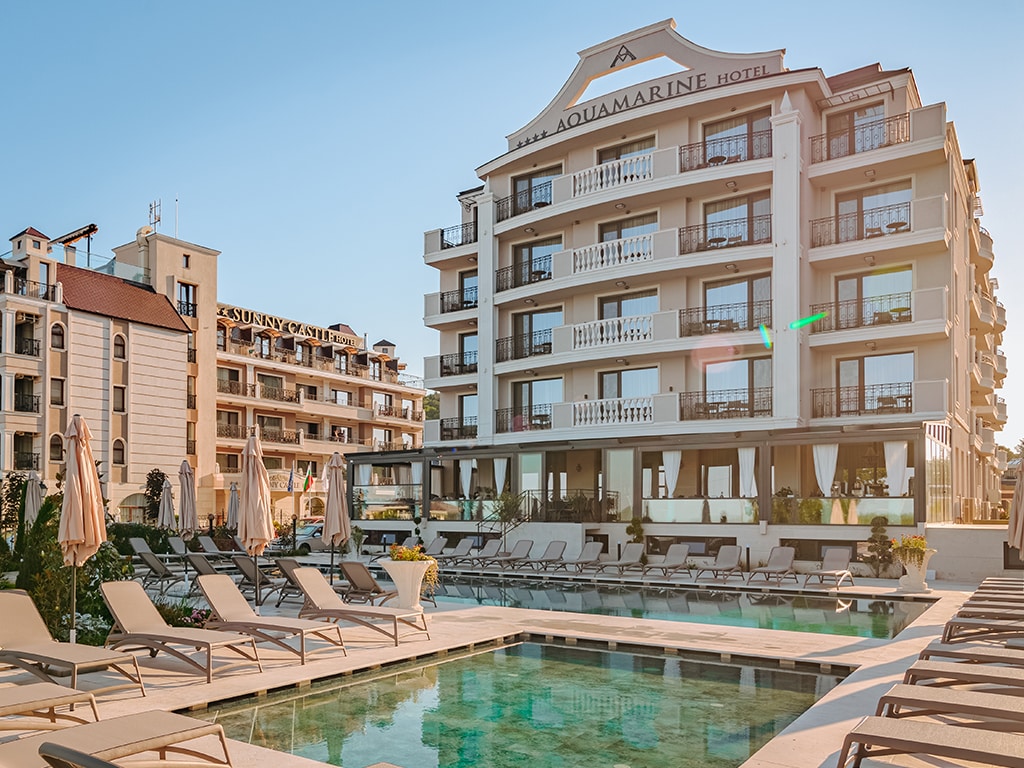 открити басейни в хотел Aquamarine, Кранево